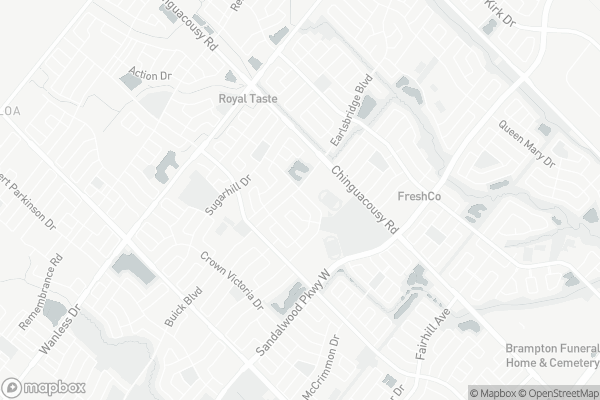 Map of 79 Trumpet Valley Boulevard, Brampton