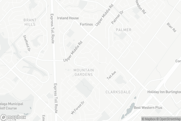 Map of Upper-1435 Augustine Drive, Burlington