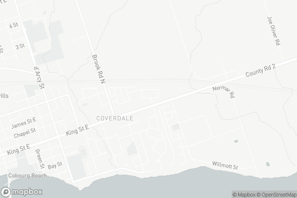 Map of 510 Joseph Gale Street, Cobourg