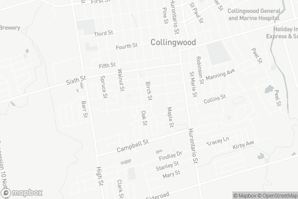 Map of 472 Birch Street, Collingwood