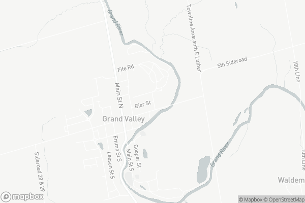 Map of 76 Gier Street, East Luther Grand Valley