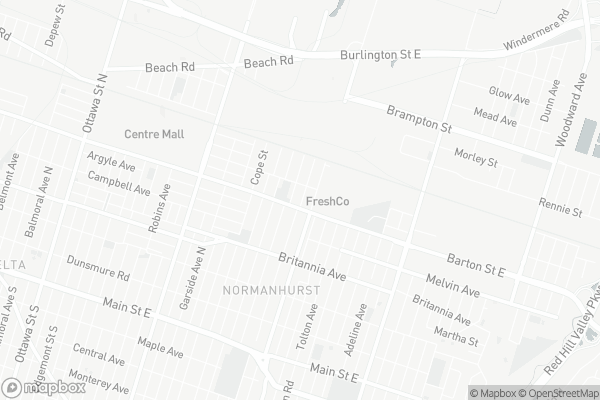 Map of 367 Paling Avenue, Hamilton