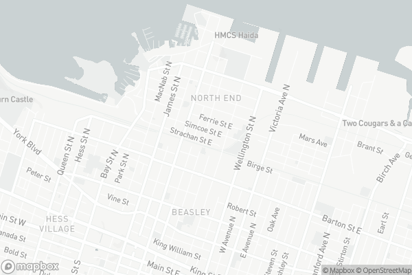 Map of 01-372 Mary Street, Hamilton