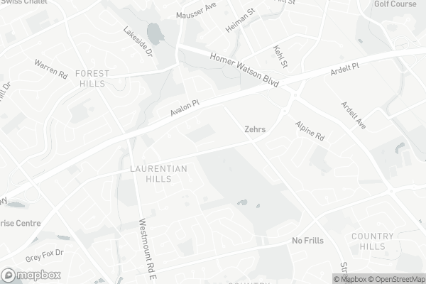 Map of F8-20 Palace Street, Kitchener