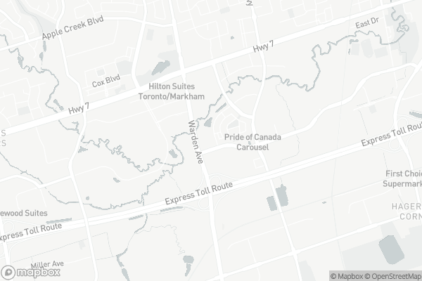 Map of 614A-10 Rouge Valley Drive West, Markham