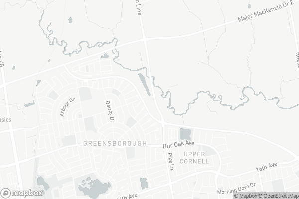 Map of 9700 Ninth Line, Markham