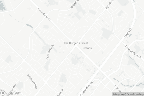 Map of 55 Eglinton Avenue West, Mississauga