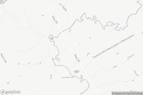 Map of 2524 Norfolk County Highway 59, Norfolk