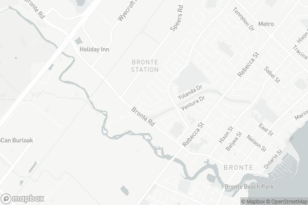 Map of 2473 Trevor Drive, Oakville