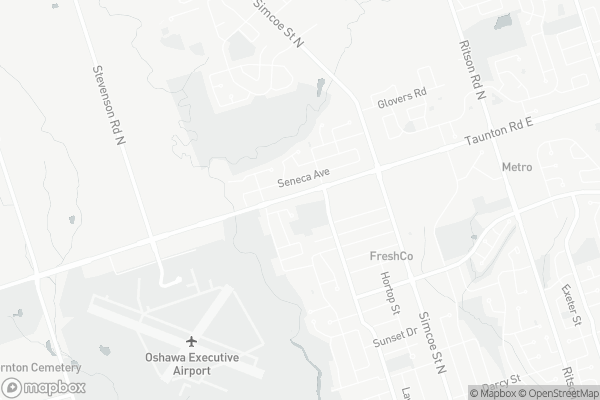 Map of 07-133 Taunton Road West, Oshawa