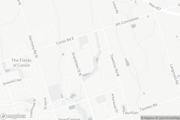 Map of 1842 Esterbrook Drive, Oshawa