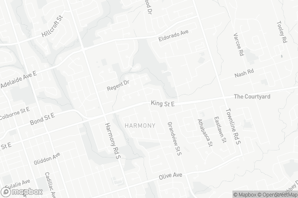 Map of 37 Keewatin Street North, Oshawa