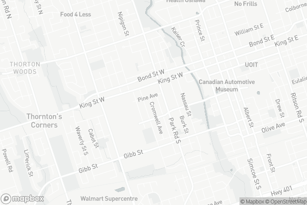 Map of Upper-77 Cromwell Avenue, Oshawa