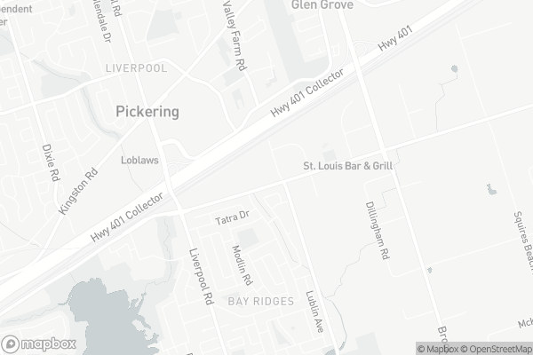 Map of 807-1480 Bayly Street, Pickering