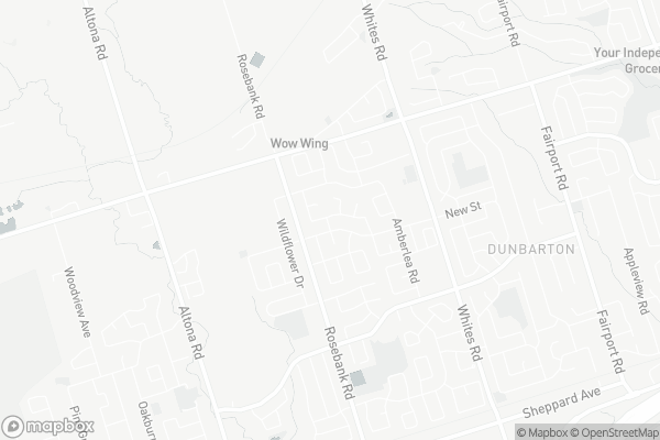 Map of Bsmt -1548 Saugeen Drive, Pickering