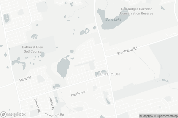 Map of 28 Pexton Avenue, Richmond Hill