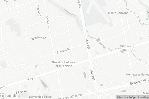 Map of 75 Norman Bethune Avenue, Richmond Hill