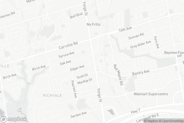 Map of 503A-9088 Yonge Street, Richmond Hill