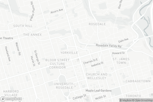 Map of 4512-1 Yorkville Avenue, Toronto