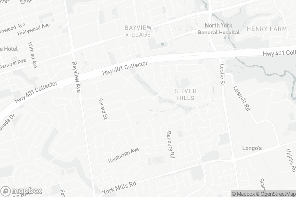 Map of 121 Forest Heights Boulevard, Toronto