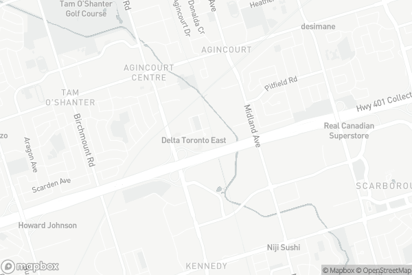 Map of 125 Village Green Square, Toronto
