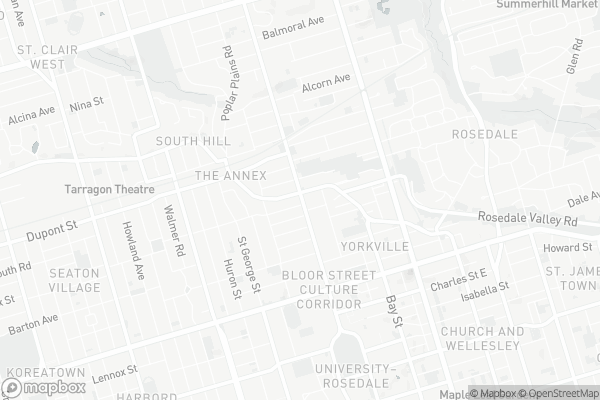 Map of 132 Avenue Road, Toronto