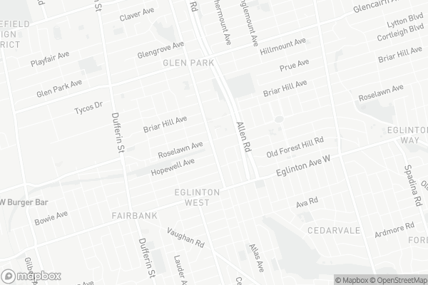 Map of 135 Marlee Avenue, Toronto