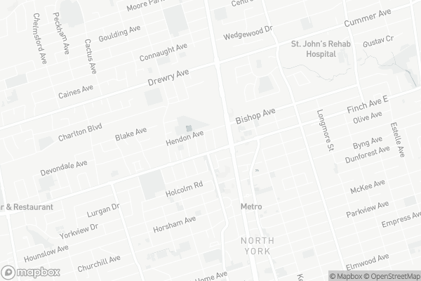 Map of 15 Greenview Avenue, Toronto
