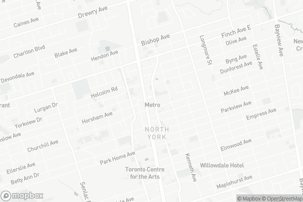 Map of 15 Northtown Way, Toronto