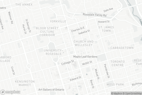 Map of 215-15 Wellesley Street West, Toronto