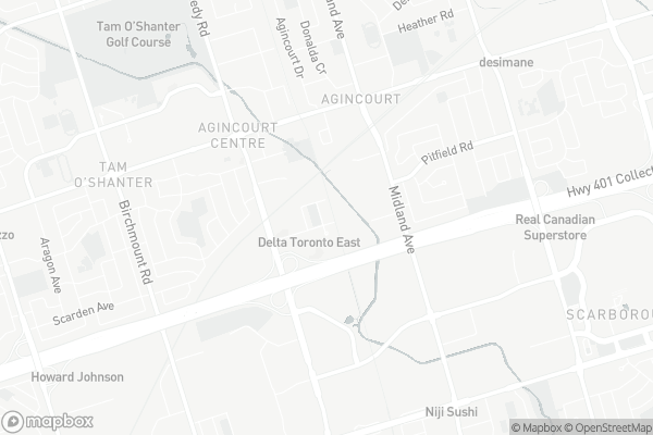 Map of #1707-151 Village Green Square, Toronto
