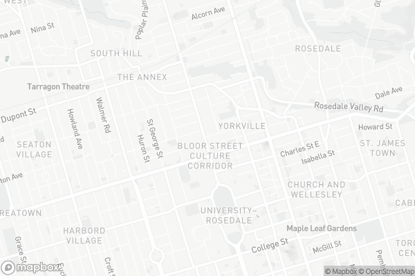 Map of 155 Yorkville Avenue, Toronto