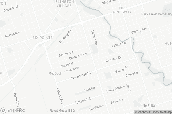 Map of 16 Furrow Lane, Toronto