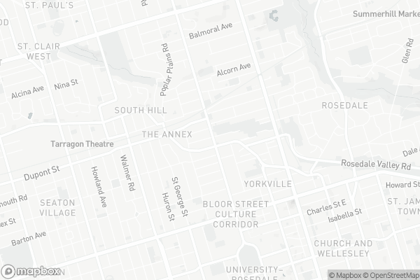 Map of 170 Avenue Road, Toronto