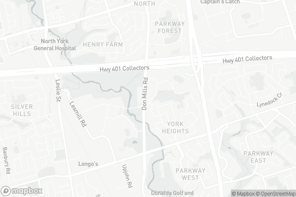 Map of 2407-18 Graydon Hall Drive, Toronto