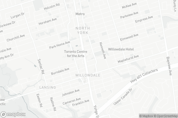 Map of 18 Spring Garden Avenue, Toronto