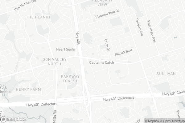 Map of 2015 Sheppard Avenue East, Toronto