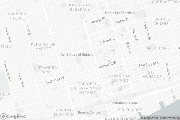 Map of 210 Simcoe Street, Toronto