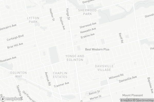 Map of 1004-30 Roehampton Avenue, Toronto