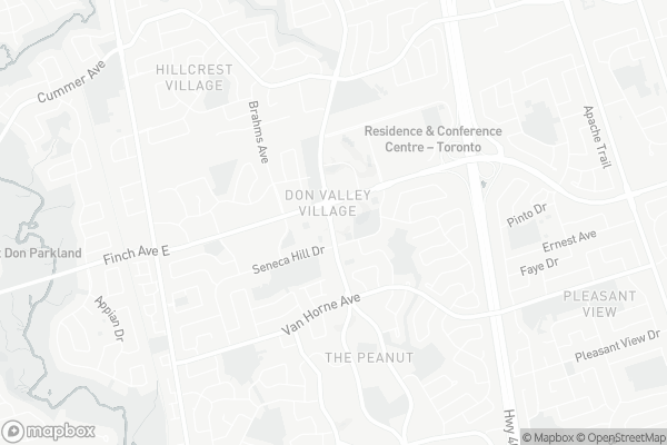 Map of 3303 Don Mills Road, Toronto
