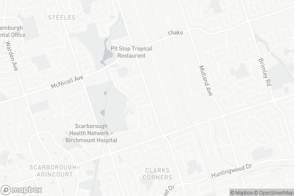 Map of 34 Revlis Crescent, Toronto