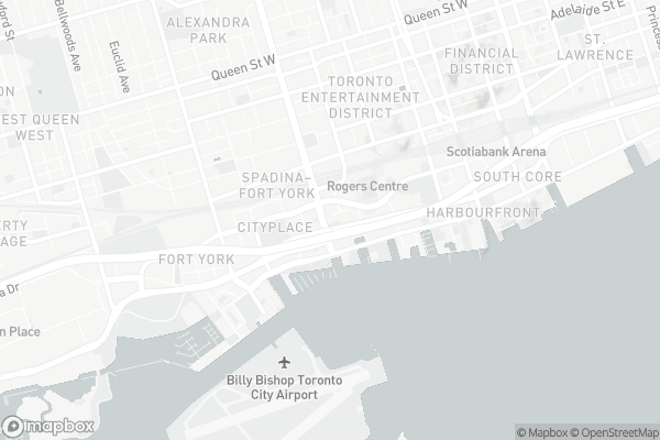 Map of 2807-35 Mariner Terrace, Toronto