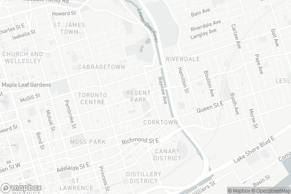 Map of 1113-35 Tubman Avenue, Toronto
