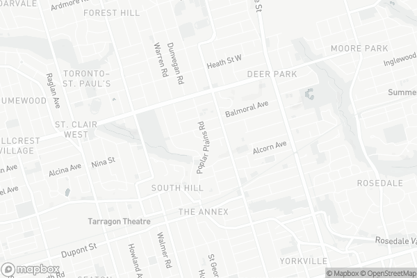 Map of 36 Edmund Avenue, Toronto