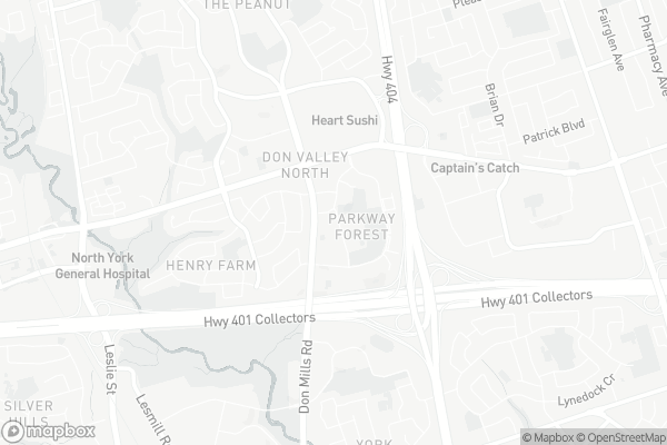Map of 402-36 Forest Manor Road, Toronto