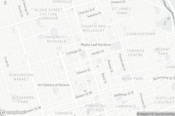 Map of 386 Yonge Street, Toronto