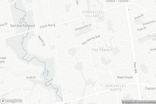 Map of Upper-40 Bellbury Crescent, Toronto