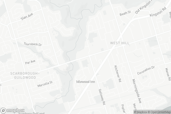 Map of 4062 Lawrence Avenue East, Toronto