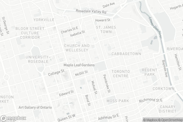 Map of 211-415 Jarvis Street, Toronto