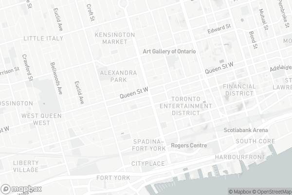 Map of 1005-435 Richmond Street West, Toronto